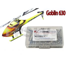 GOB003   Goblin 630 Heli Stainless Steel Screw Kit